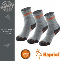 Kapriol Work zokni közepes szárú szürke 42-44 - 3 pár