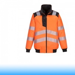 PORTWEST PW302 - PW3 HI-VIS 3-IN-1 PILÓTA KABÁT NARANCS