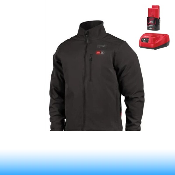 MILWAUKEE M12 HJ BL5-201 FŰTHETŐ KABÁT (XXXL) 2,0Ah akkuval és töltővel