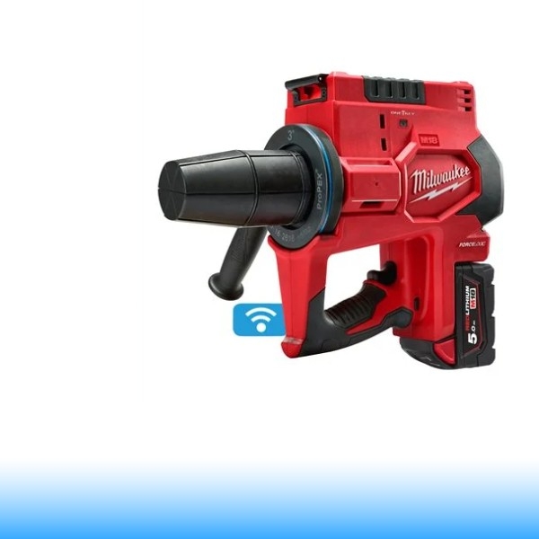 Milwaukee M18™ ONEBLPXPL-502C ONEKEY™ FORCE LOGIC™ UPONOR™ Q&E HIDRAULIKUS CSŐTÁGÍTÓ
