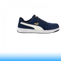 PUMA ICONIC SUEDE NAVY LOW S1PL ESD FO HRO SR MUNKAVÉDELMI CIPŐ