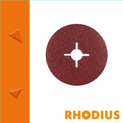 RHODIUS KFS Normál korund fíbertárcsa 115x22,23 K100