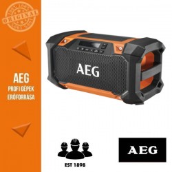 AEG Akkus rádió BRSP18-0 akku és töltő nélkül