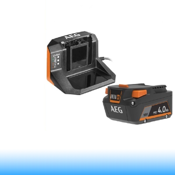 AEG SETL1840S 18v akku 4.0ah és töltő
