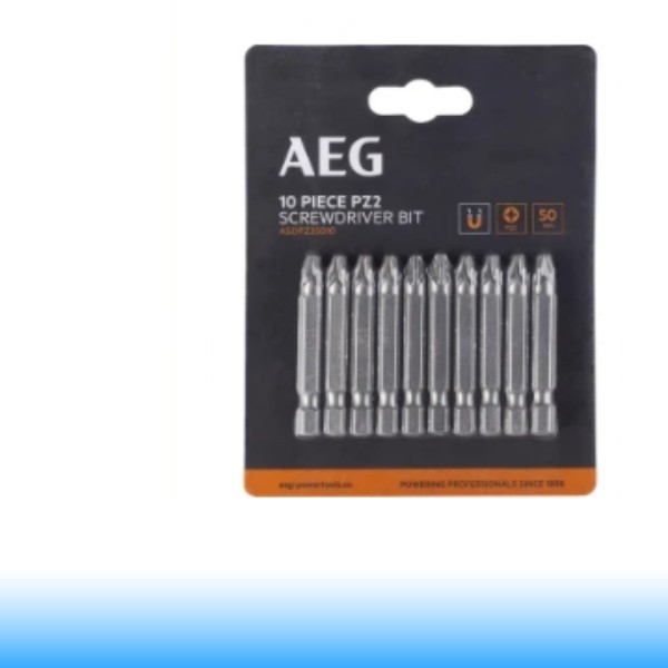 AEG ASDPZ25010 50mm PZ2 csavarozó bit 10db/bliszter