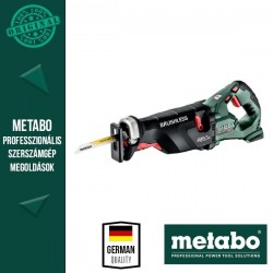Metabo SSEP 18 LTX BL MVT akkus kardfűrész 18V (akku és töltő nélkül), metaBOX 165 L