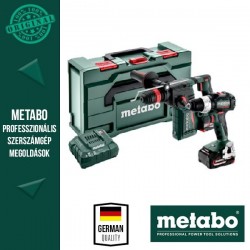 Metabo Combo Set 2.4.8 18 V akkus gépszett BS 18 LT BL + KH 18 LTX BL 24 Q, metaBOX 340