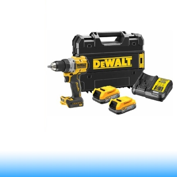 DeWALT DCD800E2T-QW Akkus fúrócsavarozó XR (90Nm/18V/2x1,7Ah PowerStack) Tstak