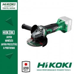 Hitachi (HiKOKI) G18DSL2-115-BASIC Akkus sarokcsiszoló 115mm 18V (akku és töltő nélkül)