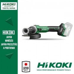 HiKoki G3613DVE-W4Z MULTI VOLT akkus szénkefe nélküli sarokcsiszoló (akku és töltő nélkül)