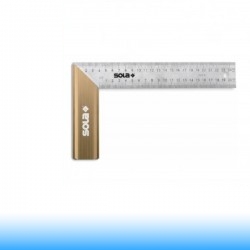 SOLA Asztalos derékszög Alu fogantyú SRB 300 rozsdamentes 300x145mm