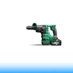 HiKoki DH3628DC-WRZ MULTI VOLT akkus szénkefe nélküli SDS-plus fúró-vésőkalapács (2 x BSL36A18 MULTI VOLT Li-ion akkuval)