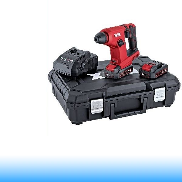 FLEX FHE 1-16 18.0 EC TC akkus fúrókalapács 2,5 Ah Szett