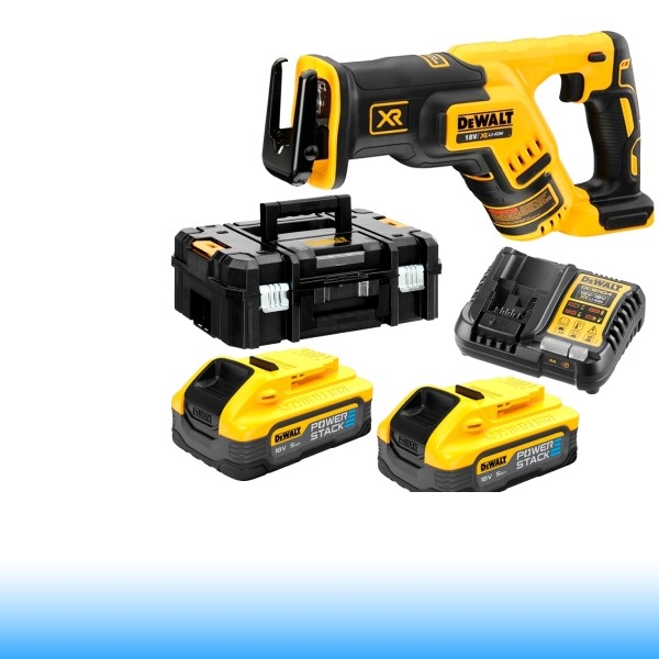 DeWalt DCS367H2T-QW akkus orrfűrész 18 V | 300 mm | 2 x 5 Ah akku + töltő 
