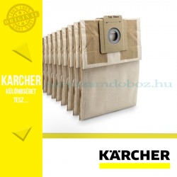 Karcher 2 régetű Papírporzsák 10 db