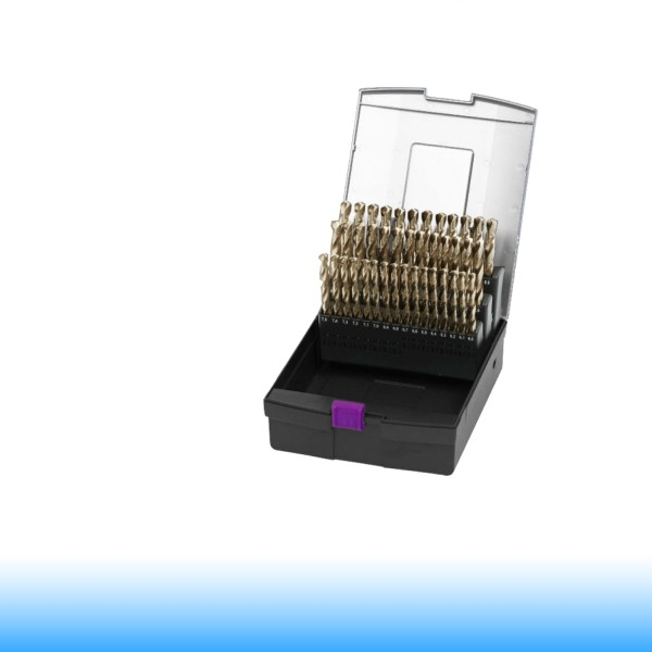 Optimum Csigafúró készlet 41 darabos  6,0mm-10,0mm-ig 0,1mm-es léptékkel