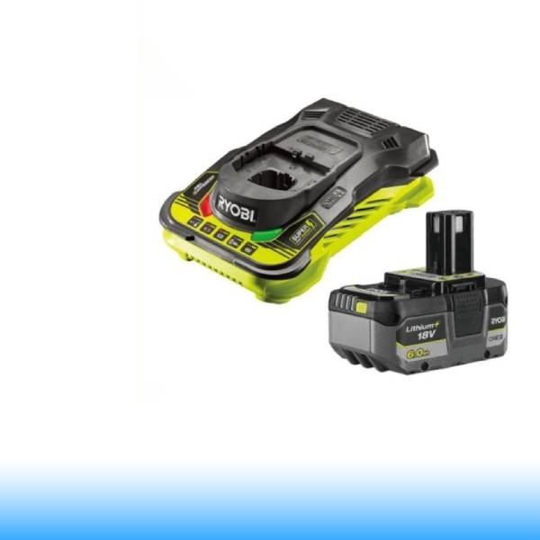 RYOBI Akkumulátor és gyorstöltő RC18150-160XG 1x6,0Ah, 1 töltő