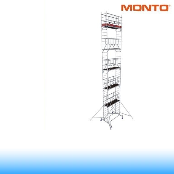 Krause Monto ProTec alumínium gurulóállvány - 12,3m munkamagasság