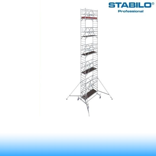 Krause Stabilo Professional gurulóállvány, 10-es sorozat - ötszintes - mezőhossz 2,00 m