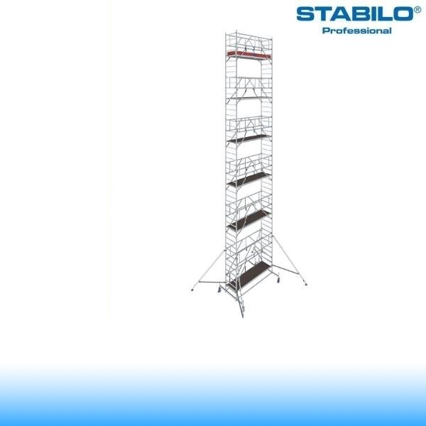 Krause Stabilo Professional gurulóállvány, 10-es sorozat - hatszintes - mezőhossz 2,50 m