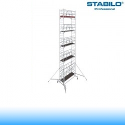 Krause Stabilo Professional gurulóállvány, 10-es sorozat - ötszintes - mezőhossz 2,50 m