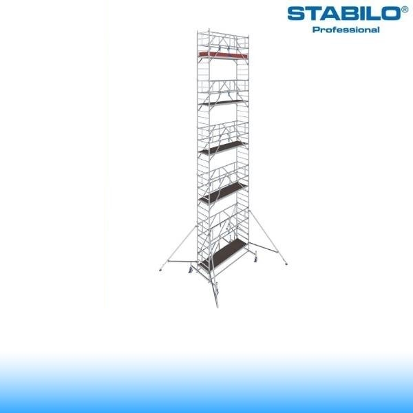 Krause Stabilo Professional gurulóállvány, 10-es sorozat - ötszintes - mezőhossz 2,50 m