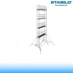 Krause Stabilo Professional gurulóállvány, 10-es sorozat - mezőhossz 2,50 m- munkamagasság 10,4 m