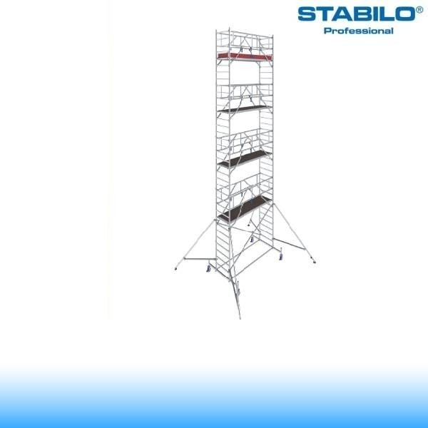 Krause Stabilo Professional gurulóállvány, 10-es sorozat - mezőhossz 2,50 m- munkamagasság 10,4 m