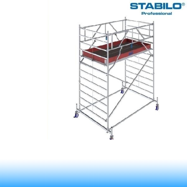 Krause Stabilo Professional gurulóállvány, 50-es sorozat - egyszintes - mezőhossz 2,50 m