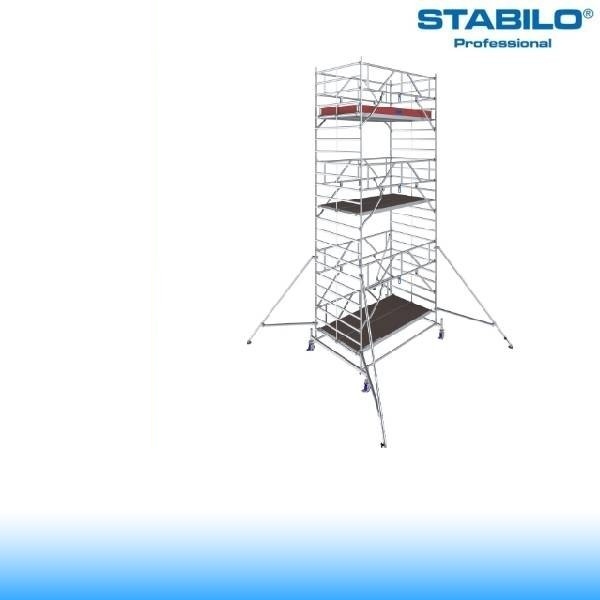 Krause Stabilo Professional gurulóállvány, 50-es sorozat - háromszintes - mezőhossz 2,50 m