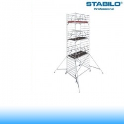 Krause Stabilo Professional gurulóállvány, 50-es sorozat - háromszintes - mezőhossz 2,50 m