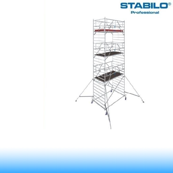 Krause Stabilo Professional gurulóállvány, 50-es sorozat - háromszintes - mezőhossz 2,50 m