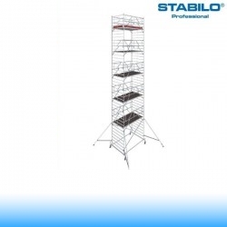 Krause Stabilo Professional gurulóállvány, 50-es sorozat - ötszintes - mezőhossz 2,50 m