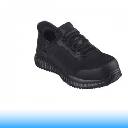 SKECHERS 200206EC TILIDO - FLETCHIT SKECHERS MUNKACIPŐ S1 PL SR ESD fekete