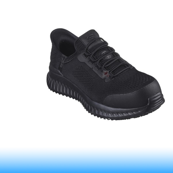 SKECHERS 200206EC TILIDO - FLETCHIT SKECHERS MUNKACIPŐ S1 PL SR ESD fekete