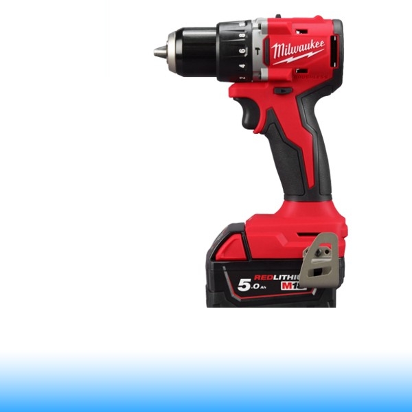 MILWAUKEE M18 BLPDRC-502C Akkus ütvefúró-csavarozó kofferben (2x5,0Ah/18V) (4933492826)