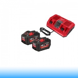 MILWAUKEE M18 HNRGO3-122 Akku szett (2x12,0Ah/18V) + töltő (4932492935)