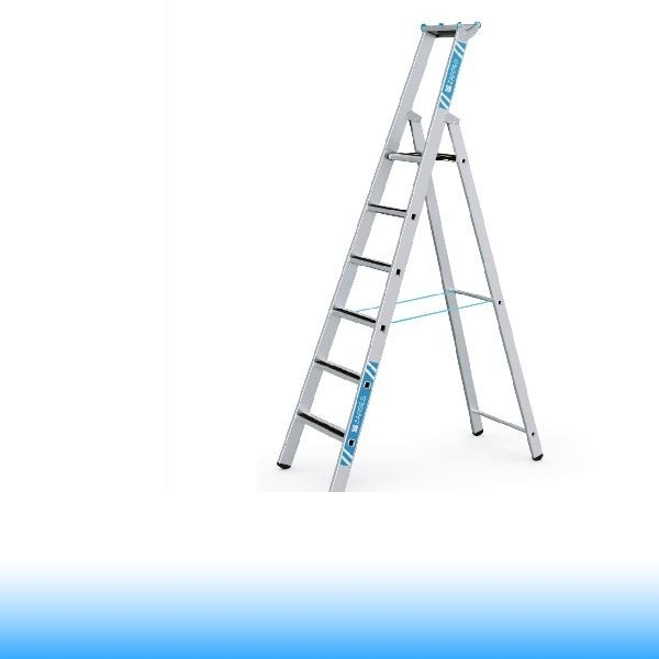 ZARGES R13 Step S, Peremezett lépcsős állólétra, 6 fok