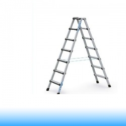 ZARGES Comfortstep B, Csavarozott lépcsős állólétra 2x7 fokos