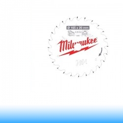 MILWAUKEE CSB P W 165 x 20 x 1,6 x 24ATB KÖRFŰRÉSZLAP FÁHOZ