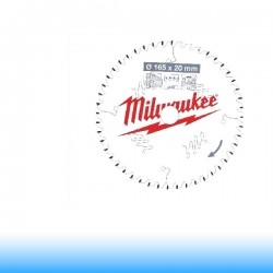 MILWAUKEE CSB P W 165 x 20 x 2,2 x 48ATB KÖRFŰRÉSZLAP FÁHOZ