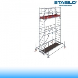 Krause Stabilo Professional gurulóállvány, 100-as sorozat - kétszintes - mezőhossz 2,50 m