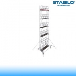 Krause Stabilo Professional gurulóállvány, 100-as sorozat - ötszintes - mezőhossz 2,50 m