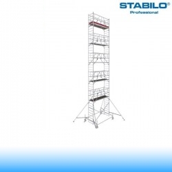 Krause Stabilo Professional gurulóállvány, 100-as sorozat - ötszintes - mezőhossz 2,50 m
