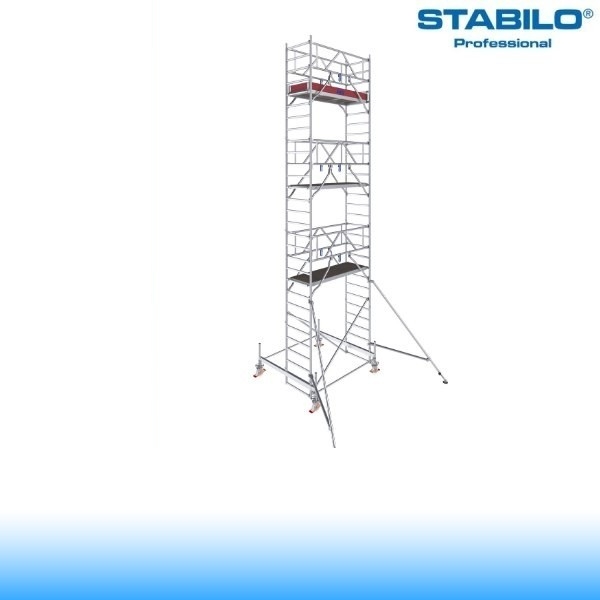 Krause Stabilo Professional gurulóállvány, 100-as sorozat - háromszintes - mezőhossz 2,00 m