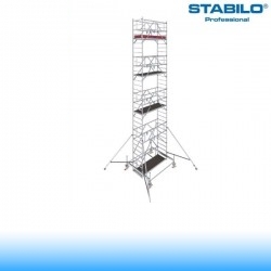 Krause Stabilo Professional gurulóállvány, 100-as sorozat - négyszintes - mezőhossz 2,00 m