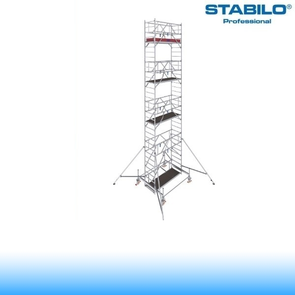 Krause Stabilo Professional gurulóállvány, 100-as sorozat - négyszintes - mezőhossz 2,00 m