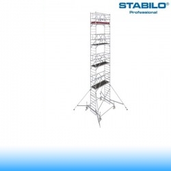 Krause Stabilo Professional gurulóállvány, 100-as sorozat - négyszintes - mezőhossz 2,00 m
