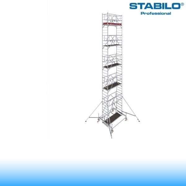 Krause Stabilo Professional gurulóállvány, 100-as sorozat - ötszintes - mezőhossz 2,00 m