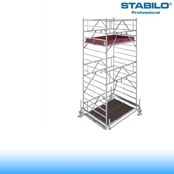 Krause Stabilo Professional gurulóállvány, 500-as sorozat - kétszintes - mezőhossz 2,00 m